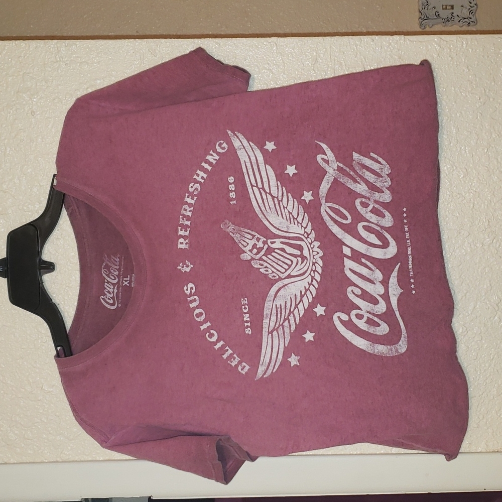 Coca cola crop top